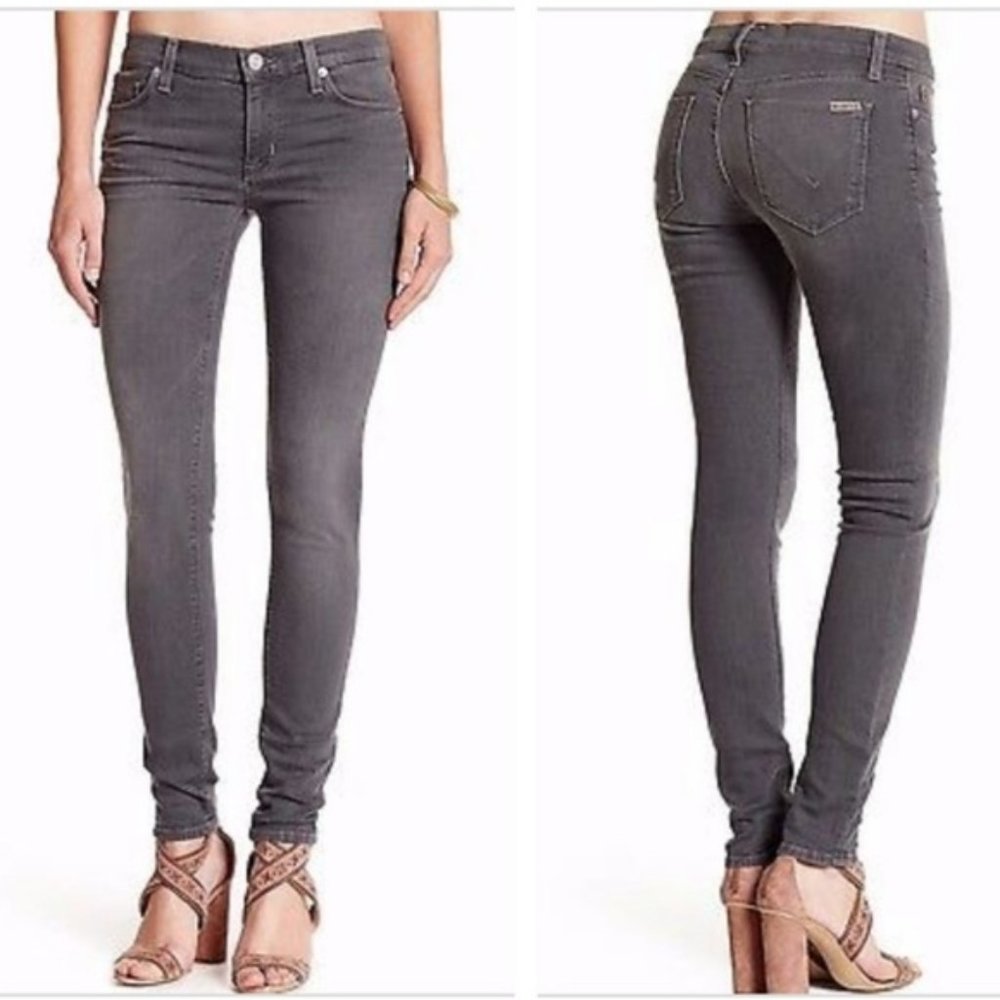 Hudson Krista Grey Skinny Jeans Size 30 (US 10)